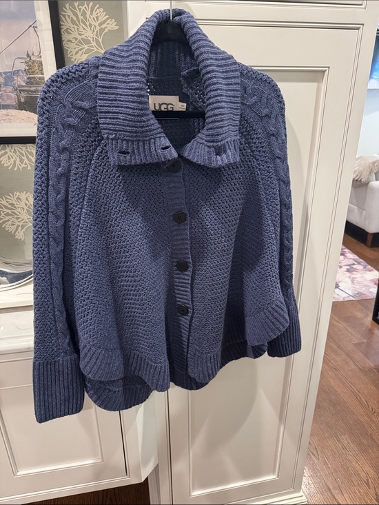 UGG Sweaters - UGG Women's Periwinkle Cable-Knit Button Cardigan
